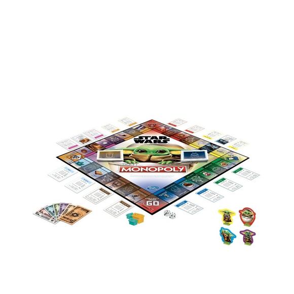 Monopoly Star Wars Baby Yoda board game - Picture 2 of 5